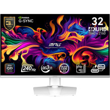 MSI MPG 321URXWDE 31,5" QD-OLED 4K 240Hz MSI MPG 321URXWDE 31,5" QD-OLED 4K 240Hz