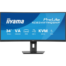 Iiyama ProLite XCB3497WQSNP-B1 34' VA 21:9 išlenktas Iiyama ProLite XCB3497WQSNP-B1 34' VA 21:9 išlenktas