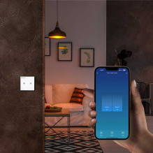 Tellur Smart WiFi komutatorius, SS2N 2 prievadų 1800W 10A