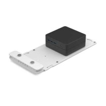 Logitech Prie stovo montuojamas kompiuterio procesoriaus laikiklis, baltas Logitech Prie stovo montuojamas kompiuterio procesoriaus laikiklis, baltas