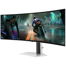 „Samsung Odyssey G9 LS49DG912SUXEN“ 49 colių OLED 32:9 lenktas sidabrinis ekranas