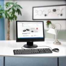 Logitech MK120 desktop set black US layout Logitech MK120 desktop set black US layout