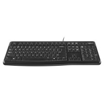 „Logitech MK120“ stalinio kompiuterio komplektas, juodas, JAV išdėstymas