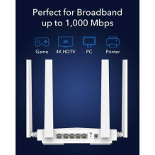 CUDY WR3000E tinklelio „Wi-Fi 6“ maršrutizatorius CUDY WR3000E tinklelio „Wi-Fi 6“ maršrutizatorius