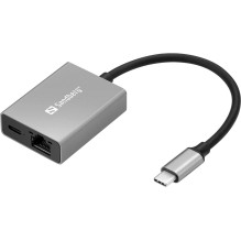 Sandberg 136-60 USB-C gigabito adapteris PD100W