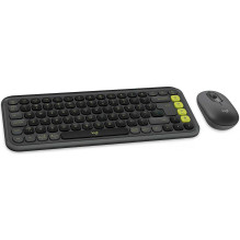 „Logitech“ klaviatūros „Pop Icon Combo“, juoda, JAV