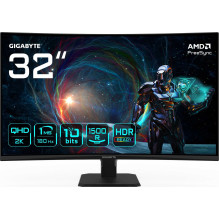 „Gigabyte GS32QCA“ 31,5 colio VA 16:9 lenktas monitorius „Gigabyte GS32QCA“ 31,5 colio VA 16:9 lenktas monitorius