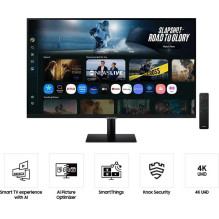 „Samsung“ išmanusis monitorius M7 LS32FM700UUXEN 32 colių VA 16:9