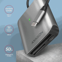 Axagon CRE-S3C SuperSpeed USB-C UHS-II reader Axagon CRE-S3C SuperSpeed USB-C UHS-II reader