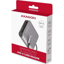 „Axagon CRE-S3C SuperSpeed USB-C UHS-II“ skaitytuvas