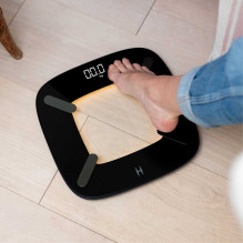 Homedics SCL-B200-BK3R GLO kūno analizatoriaus vonios svarstyklės Homedics SCL-B200-BK3R GLO kūno analizatoriaus vonios svarstyklės