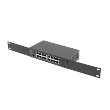 Lanberg Switch 16x 1Gb Rack 10" / 19" Black Lanberg Switch 16x 1Gb Rack 10" / 19" Black