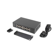 Lanberg Switch 16x 1Gb Rack 10" / 19" Black Lanberg Switch 16x 1Gb Rack 10" / 19" Black
