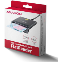 Axagon CRE-SM3TC Smart card / ID card FlatReader