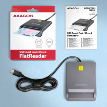Axagon CRE-SM3TC Smart card / ID card FlatReader