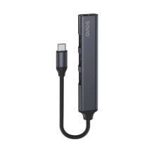 Savio USB-C hub - 3 x USB-A 2.0, 1 x USB-A 3.0 AK-71