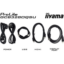 Iiyama G-Master GCB3280QSU-B2 31,5" VA 16 :9 Išlenktas Iiyama G-Master GCB3280QSU-B2 31,5" VA 16 :9 Išlenktas