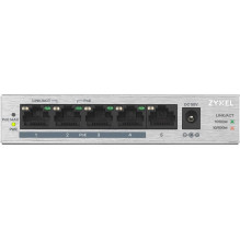 ZYXEL Switch GS1005HP 5xGbe PoE ZYXEL Switch GS1005HP 5xGbe PoE