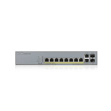 ZYXEL Switch GS1350-12HP 10xGBe 2xSFP PoE ZYXEL Switch GS1350-12HP 10xGBe 2xSFP PoE