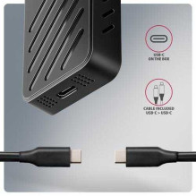 Axagon EEM2-20G M.2 NVMe USB-C 3.2 Armor Juoda Axagon EEM2-20G M.2 NVMe USB-C 3.2 Armor Juoda