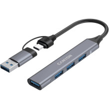 Canyon DS-02 4in1 USB-A / C Grey Canyon DS-02 4in1 USB-A / C Grey
