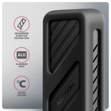 Axagon EEM2-20G M.2 NVMe USB-C 3.2 Armor Juoda Axagon EEM2-20G M.2 NVMe USB-C 3.2 Armor Juoda