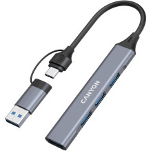 Canyon DS-02 4in1 USB-A / C Grey Canyon DS-02 4in1 USB-A / C Grey