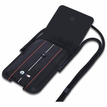 BMW BMPSP15XMPVSKR BMW Phone Pouch Red Stripes Black BMW BMPSP15XMPVSKR BMW Phone Pouch Red Stripes Black