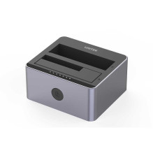 UNITEK HDD / SSD prijungimo stotelė su klonu 5Gbp UNITEK HDD / SSD prijungimo stotelė su klonu 5Gbp