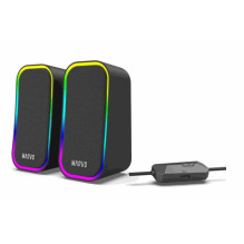 Marvo HAVOC 20BK RGB juodas Marvo HAVOC 20BK RGB juodas