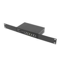 Lanberg Switch PoE 19 colių 6 prievadų 100 MB RSFE-4P-2FE-60