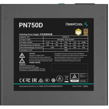 Deepcool PN750D 750W Gold ATX Black Deepcool PN750D 750W Gold ATX Black