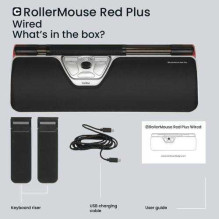 Contour Design RollerMouse Plus Thin Client Black / red Contour Design RollerMouse Plus Thin Client Black / red