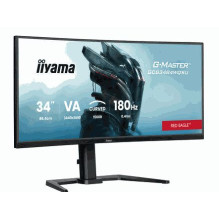 „Iiyama G-Master GCB3484WQSU-B1“ 34 colių VA lenktas UWQHD monitorius, 180 Hz, 0,4 ms