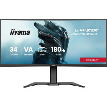 „Iiyama G-Master GCB3484WQSU-B1“ 34 colių VA lenktas UWQHD monitorius, 180 Hz, 0,4 ms