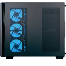 Aerocool P500C-G-BK-V1 oN Pilnai grūdintas stiklas (B) Juodas