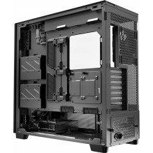 Antec Flux Pro EUV juoda / medinė ausinė Antec Flux Pro EUV juoda / medinė ausinė
