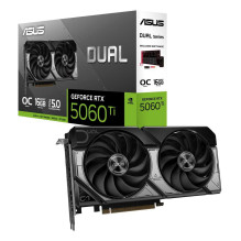 „Asus GeForce RTX 5060 Ti Dual OC“ 16 GB GDDR7 128 bitų vaizdo plokštė „Asus GeForce RTX 5060 Ti Dual OC“ 16 GB GDDR7 128 bitų vaizdo plokštė