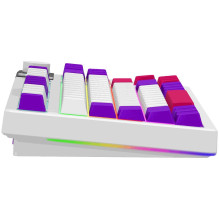Lorgar KBP70TKLW, Wireless TKL Mechanical Gaming Keyboard Pro White / Purple