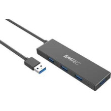 Emtec Hub Ultra Slim USB 3.1 4 Port T620, USB šakotuvas