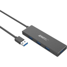 Emtec Hub Ultra Slim USB 3.1 4 Port T620, USB šakotuvas