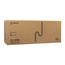 Sbox CC-1016W Cable Management White