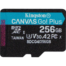 Kingston Micro SD 256GB Class 10 SDCG4 / 256GBSP Kingston Micro SD 256GB Class 10 SDCG4 / 256GBSP