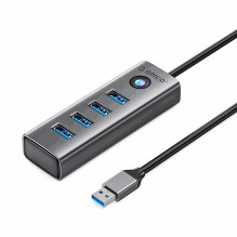 Orico Hub PDD4U-U3 USB-A Grey