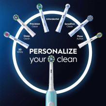 „Oral-B D305.513.3 Pro Series 1“ Karibų mėlyna + kelioninis dėklas „Oral-B D305.513.3 Pro Series 1“ Karibų mėlyna + kelioninis dėklas