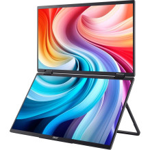 Acer Dvigubas nešiojamasis PD163Qbmiuux 15,6" IPS 16 :9 Pilka Acer Dvigubas nešiojamasis PD163Qbmiuux 15,6" IPS 16 :9 Pilka