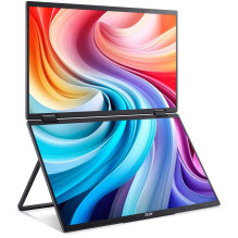 Acer Dvigubas nešiojamasis PD163Qbmiuux 15,6" IPS 16 :9 Pilka Acer Dvigubas nešiojamasis PD163Qbmiuux 15,6" IPS 16 :9 Pilka