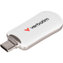Verbatim Plectra 256GB USB-C balta