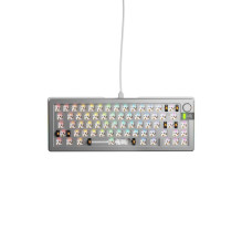Glorious Glorious Gaming GMMK 3 PRO 65% Barebones Wired Silver - US