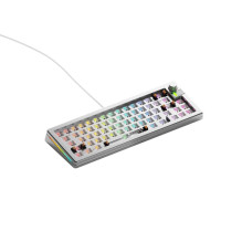 Glorious Glorious Gaming GMMK 3 PRO 65% Barebones Wired Silver - US